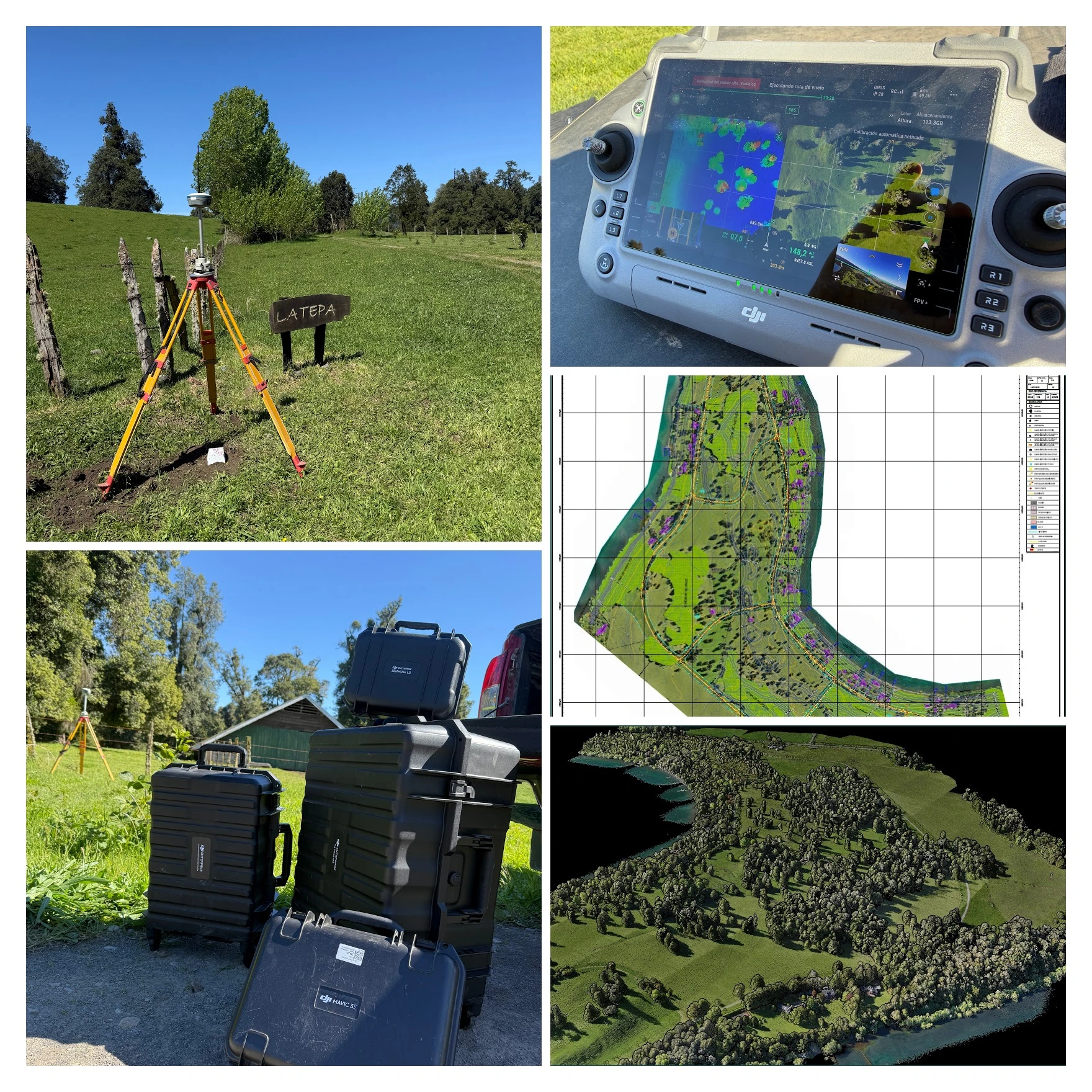 GNSS y drones en agroindustria