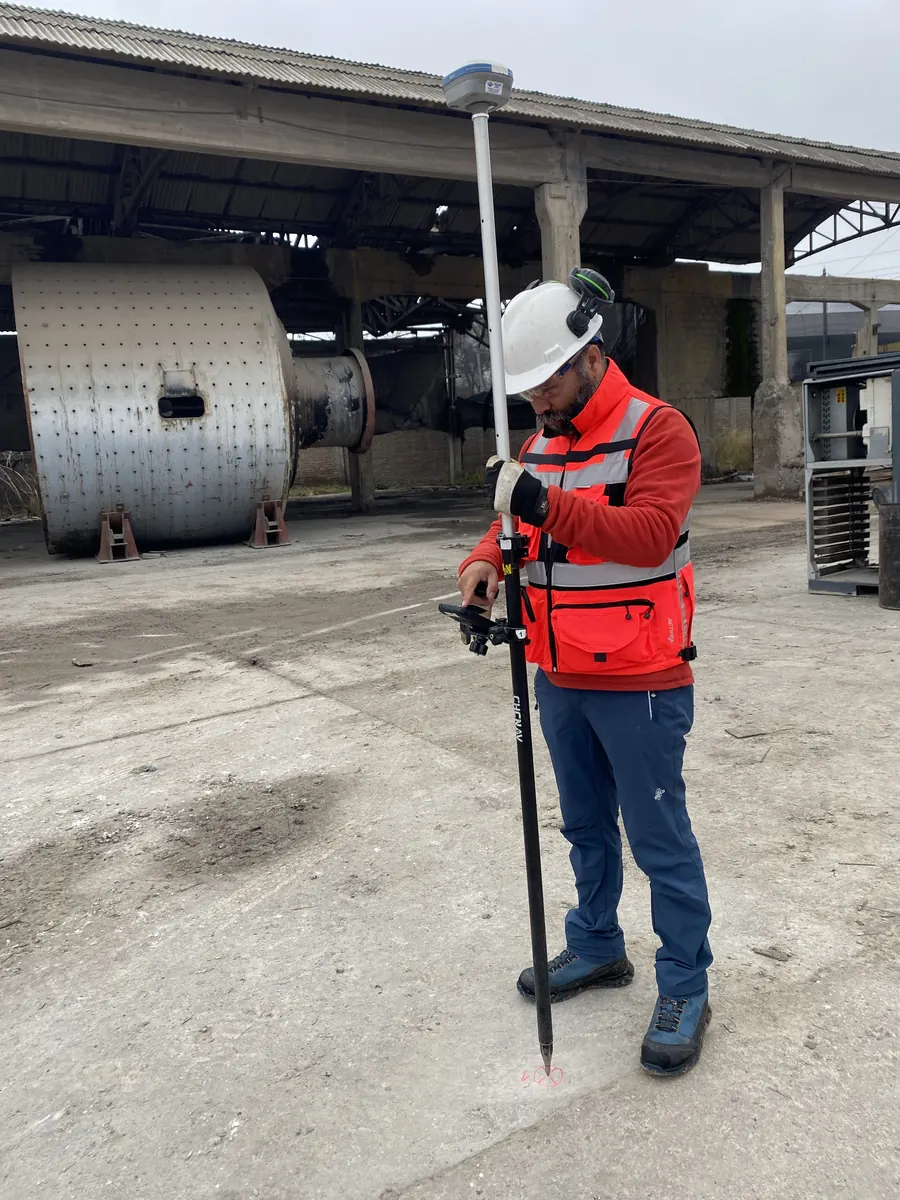 Levantamiento GNSS fotogramétrico y escáner en zona patrimonial