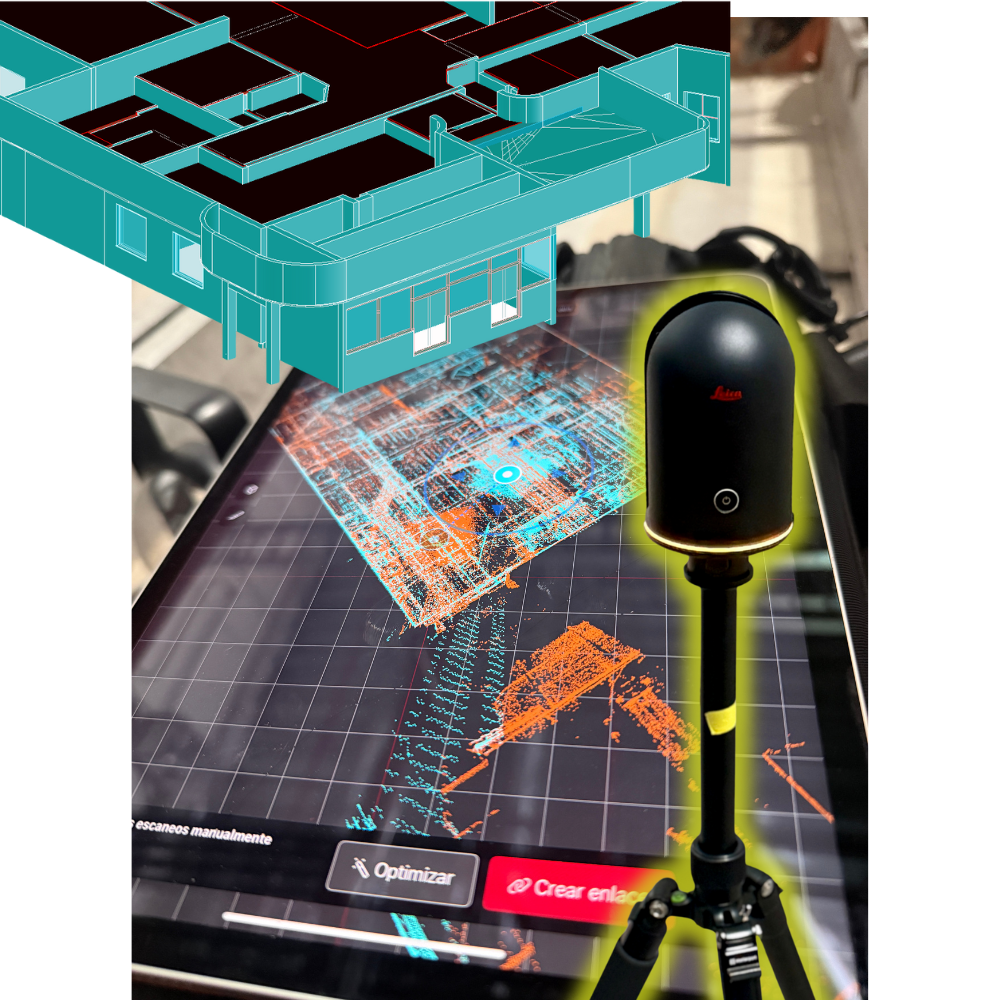 Modelo BIM desde nube de puntos