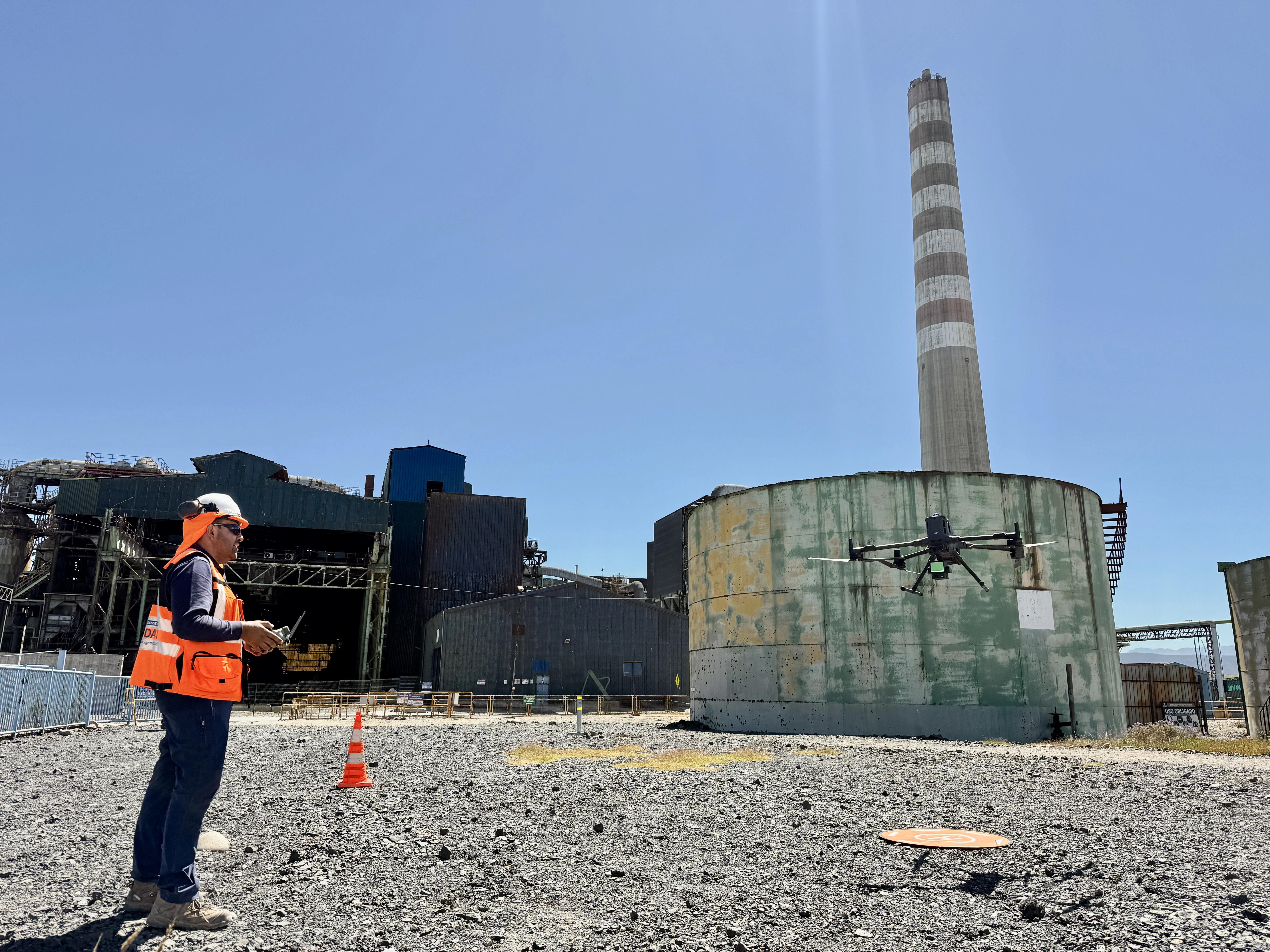 Inspección con dron iGEODAT