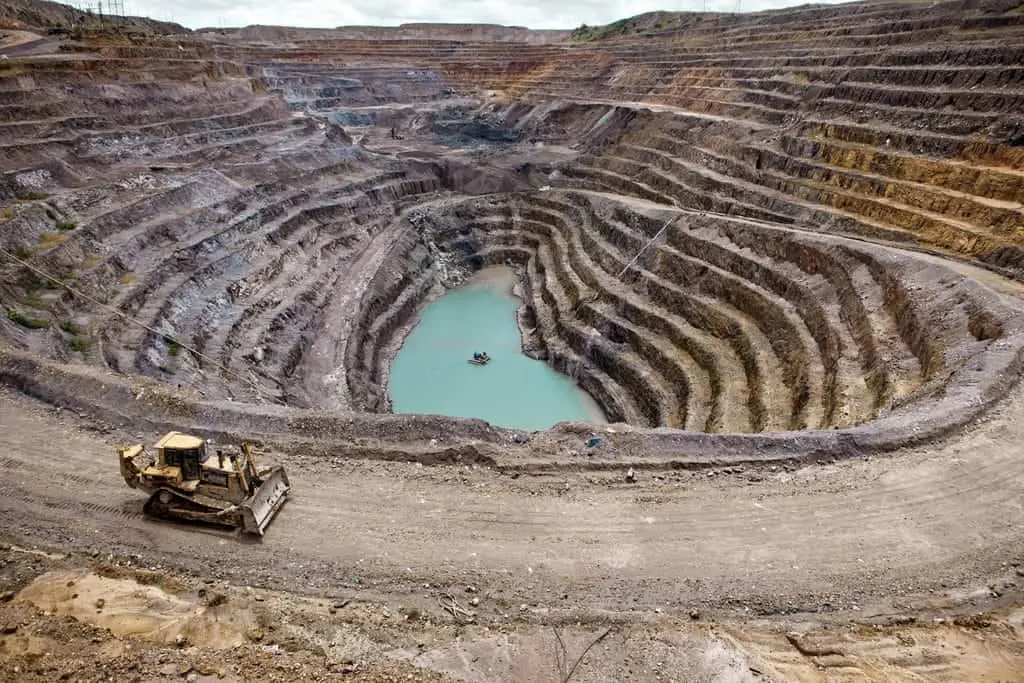 Inspección en minería con dron