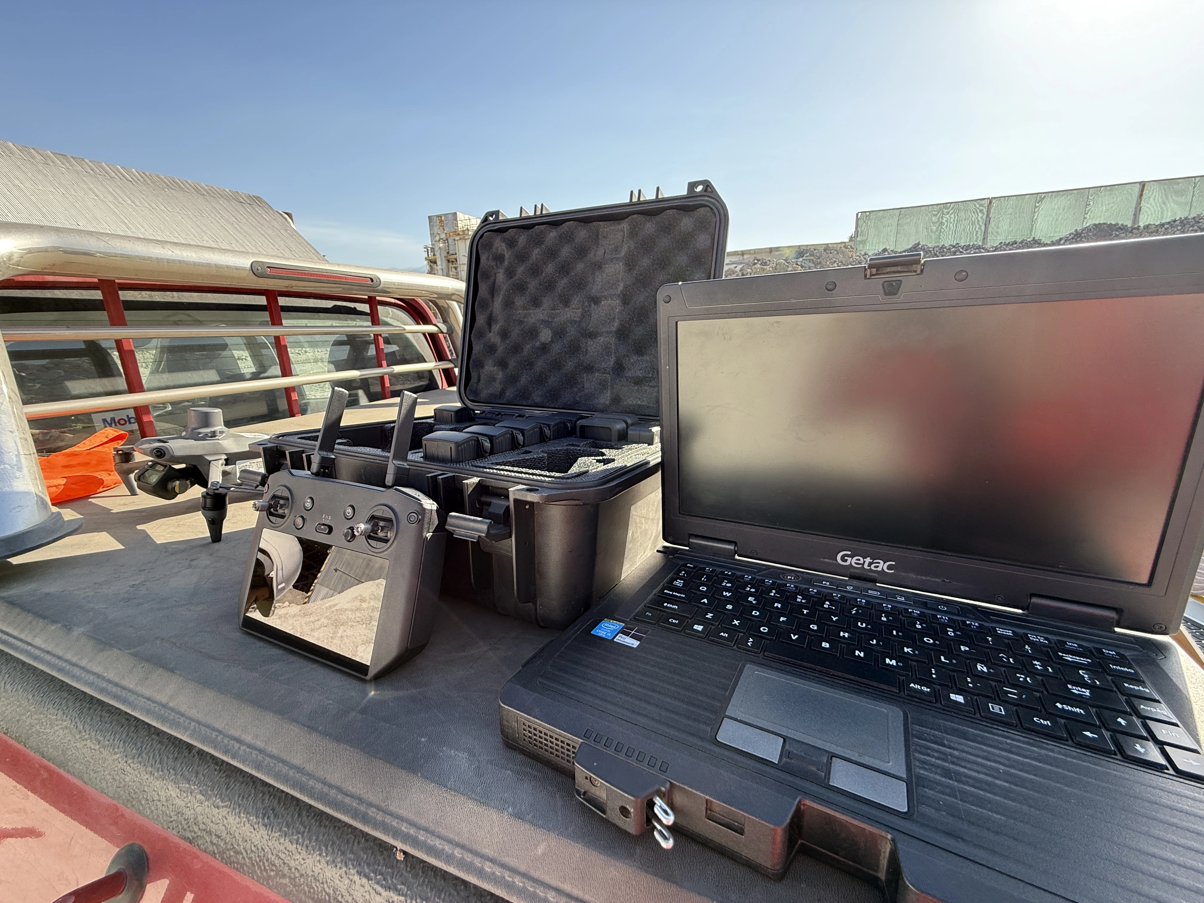 Procesamiento de datos en terreno