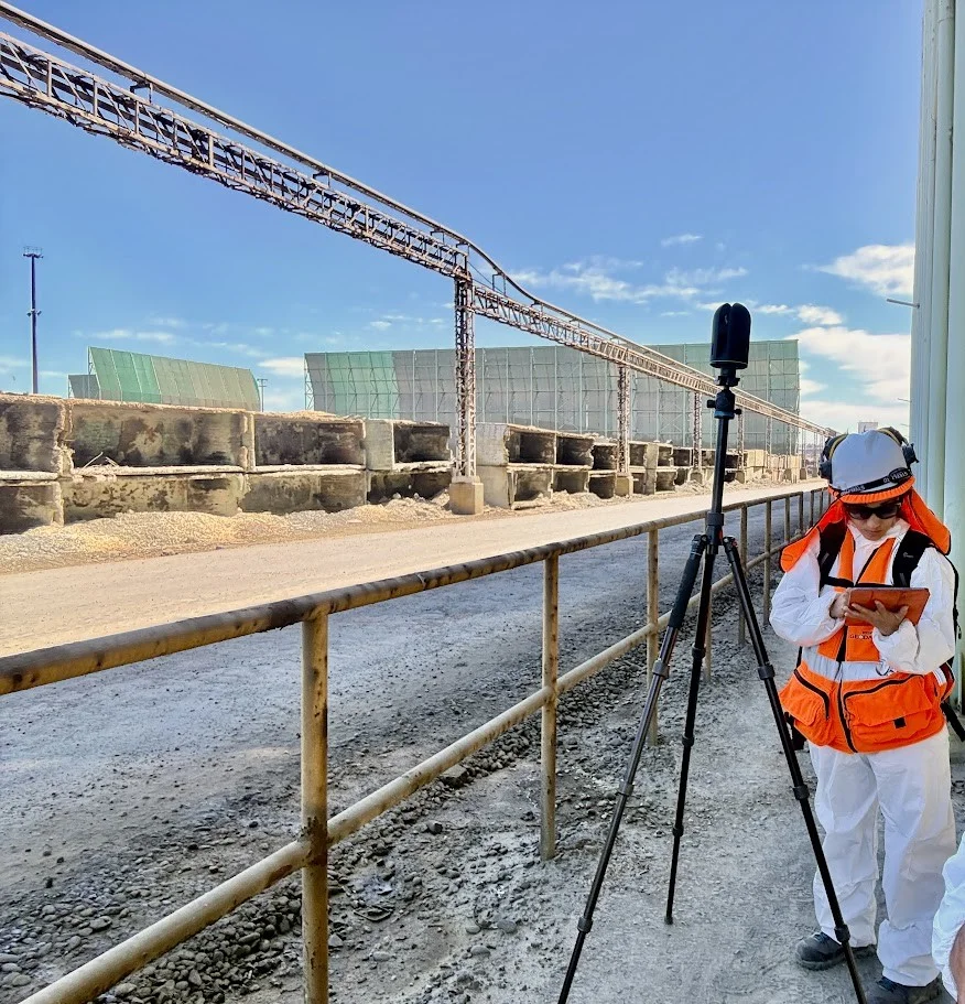 Levantamiento con escáner TLS