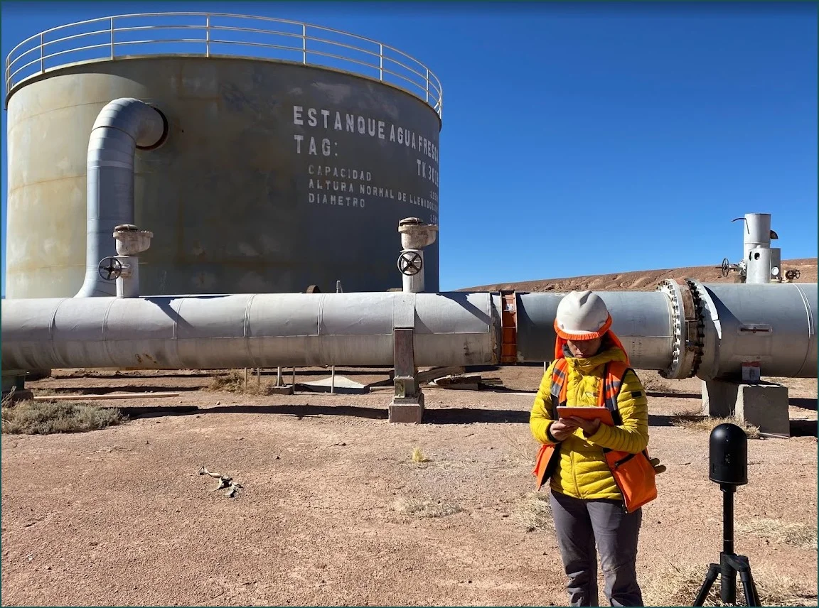 Operación de escáner en sitio