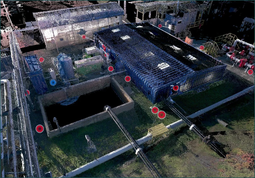 Captura láser 3D detallada