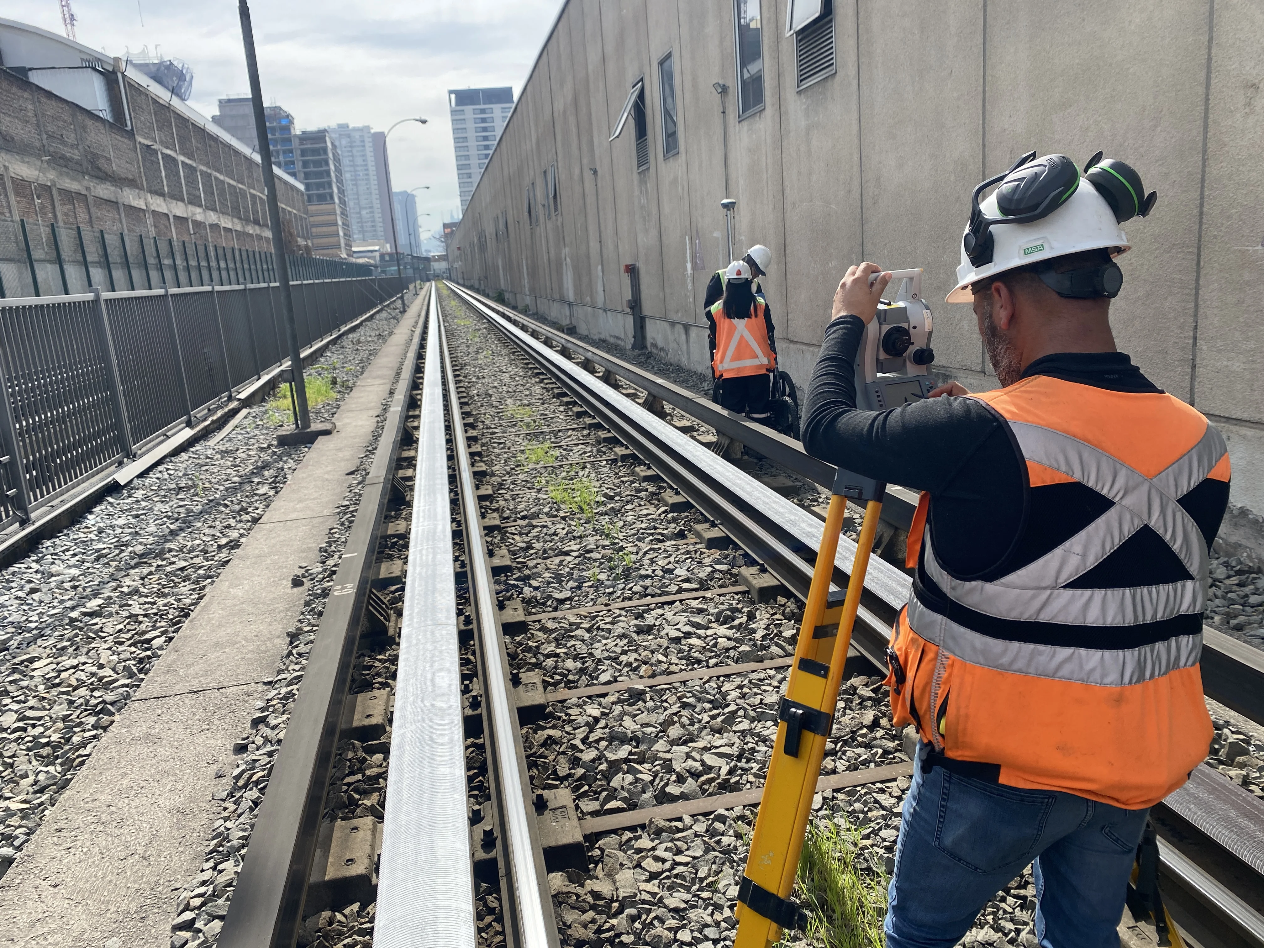 Levantamiento GNSS en terreno