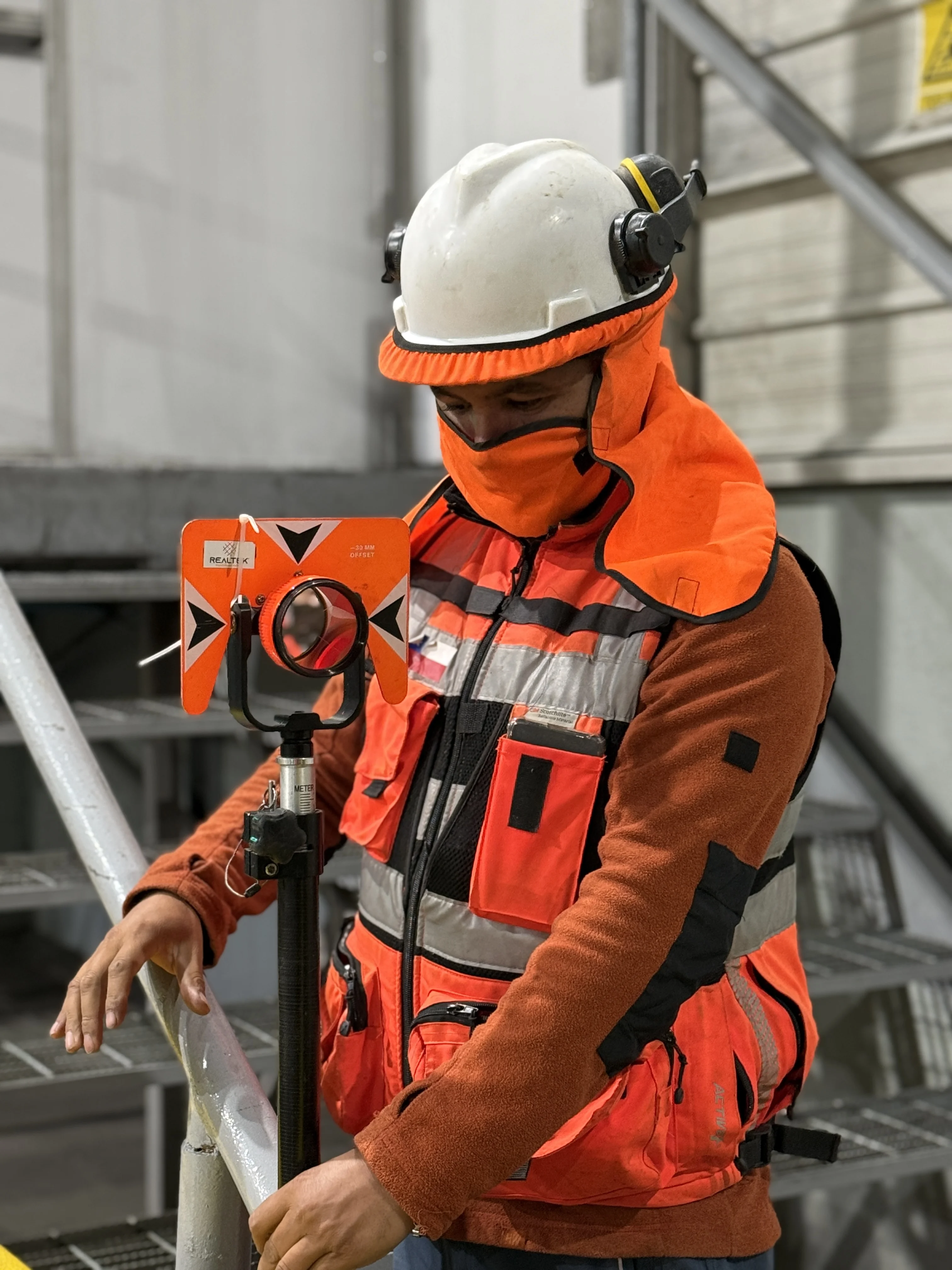 Levantamiento GNSS en terreno