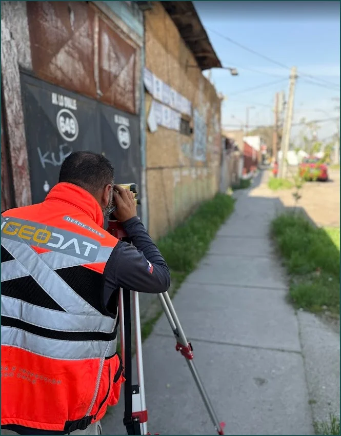 Control topográfico en obra