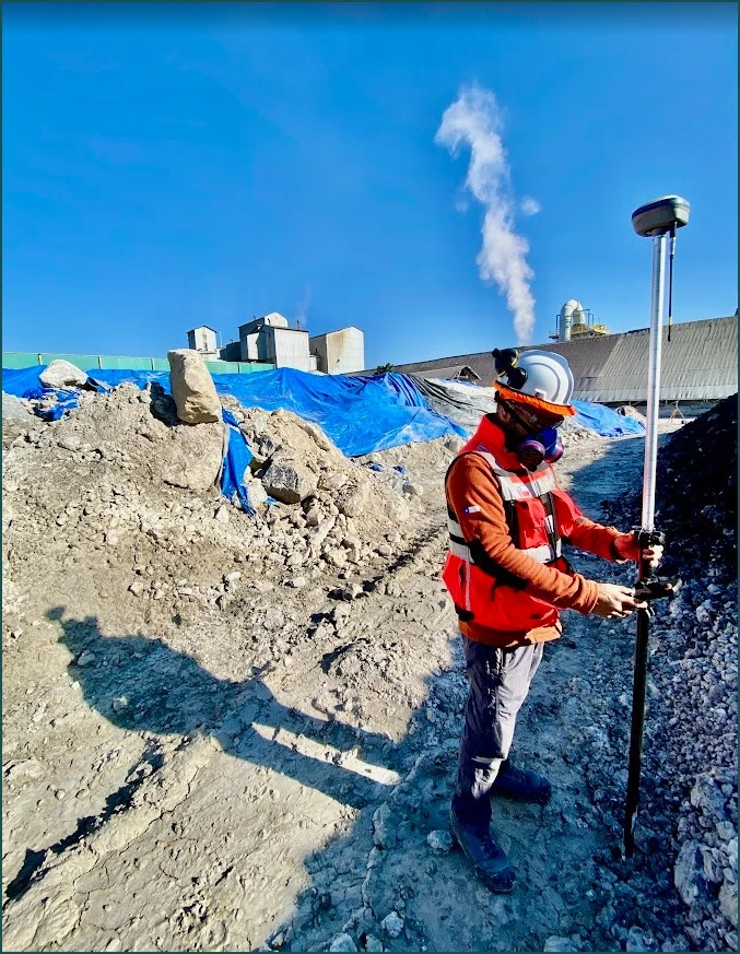 Control geodésico con GNSS